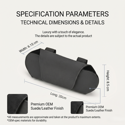 Magnetic Car Sun Visor Glasses Holder With Soft Lined Storage