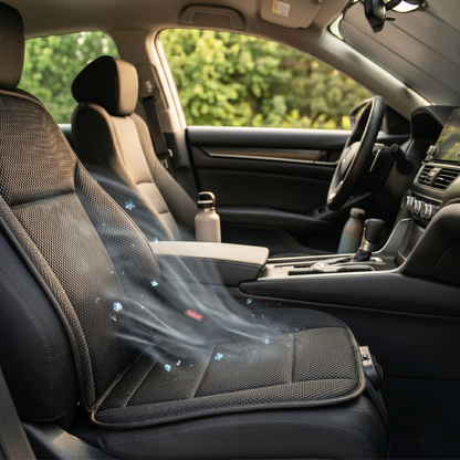 12V/24V Ventilated Car Seat Cooling Cushion With Dual Speed Fan