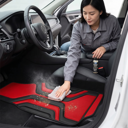 Universal Sport Interior Floor Mat Set For Cars, SUVs & Trucks