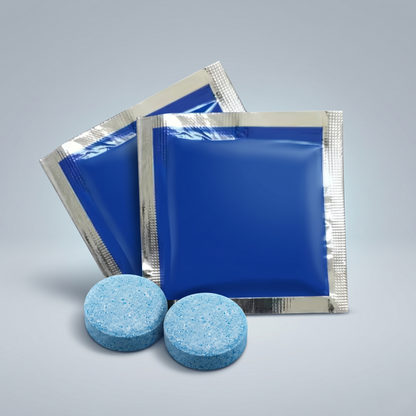 Compact Windshield Washer Cleaning Tablets For Car Washer Fluid Reservoir