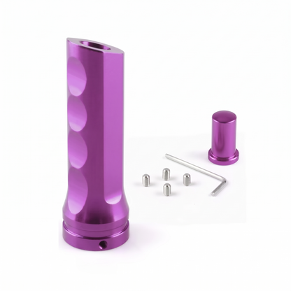 Universal Aluminum Handbrake Handle Cover With Grip Cutouts