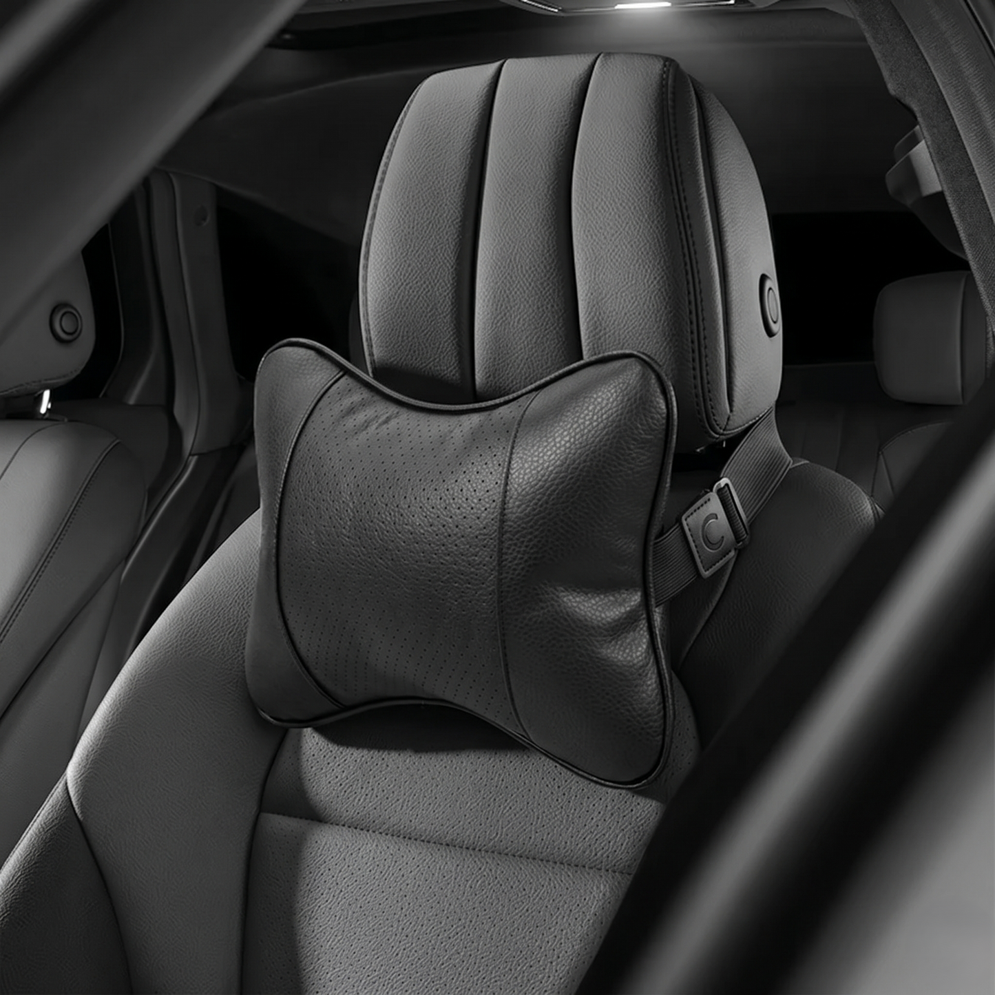 Edahcar Dual Headrest Neck Support Cushions (2 Pieces / 1 Pair)