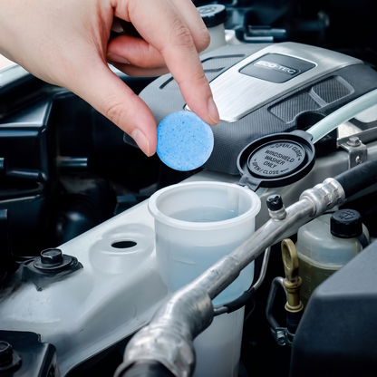 Compact Windshield Washer Cleaning Tablets For Car Washer Fluid Reservoir