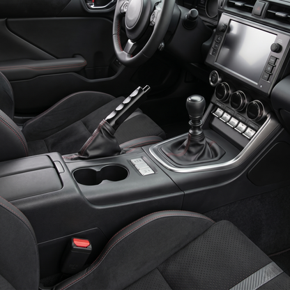 Universal Aluminum Handbrake Handle Cover With Grip Cutouts