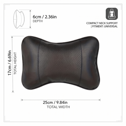 Edahcar Dual Headrest Neck Support Cushions (2 Pieces / 1 Pair)